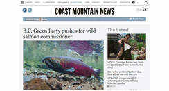 Desktop Screenshot of coastmountainnews.com